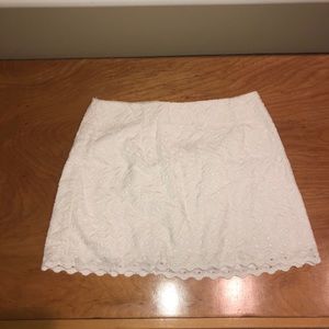Lace Mini Skirt